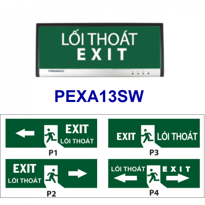 Đèn exit thoát hiểm khẩn cấp 